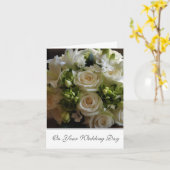 Hochzeitskarte Karte (Gelbe Blume)