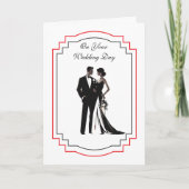 Hochzeitskarte Karte (Vorderseite)