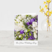 Hochzeitskarte Karte (Gelbe Blume)