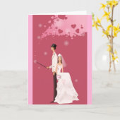 Hochzeitskarte Karte (Gelbe Blume)