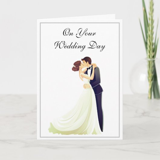 Hochzeitskarte Karte (Vorderseite)