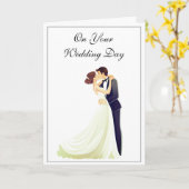 Hochzeitskarte Karte (Gelbe Blume)