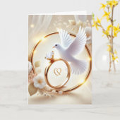 Hochzeitskarte Karte (Gelbe Blume)