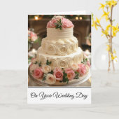 Hochzeitskarte Karte (Gelbe Blume)