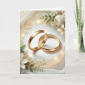 Hochzeitskarte Karte (Vorderseite)