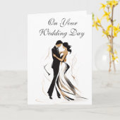 Hochzeitskarte Karte (Gelbe Blume)