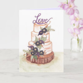 Hochzeitskarte Karte