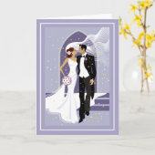 Hochzeitskarte Karte (Gelbe Blume)