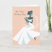 Hochzeitskarte Karte (Vorderseite)