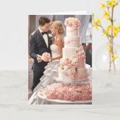 Hochzeitskarte Karte (Gelbe Blume)