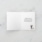 Hochzeitskarte Karte (Innenseite)