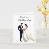 Hochzeitskarte Karte (Gelbe Blume)