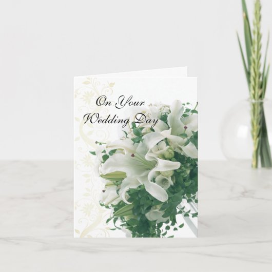 Hochzeitskarte Karte (Vorderseite)