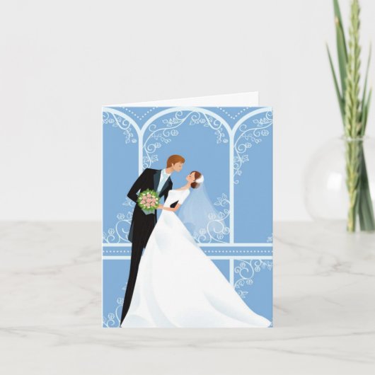 Hochzeitskarte Karte (Vorderseite)