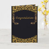 Hochzeitskarte Karte (Gelbe Blume)