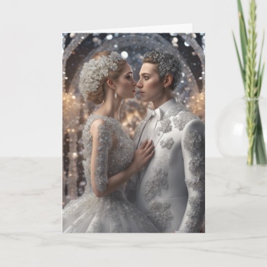 Hochzeitskarte Karte (Vorderseite)