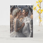 Hochzeitskarte Karte (Gelbe Blume)