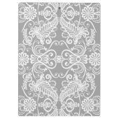 Hochzeitskarte Klemmbrett (Rückseite)