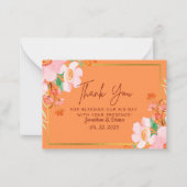 Hochzeitskarte Mitteilungskarte (Vorderseite)