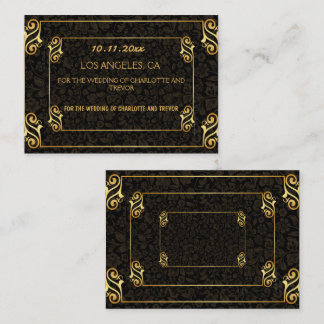 Hochzeitskarte Mitteilungskarte