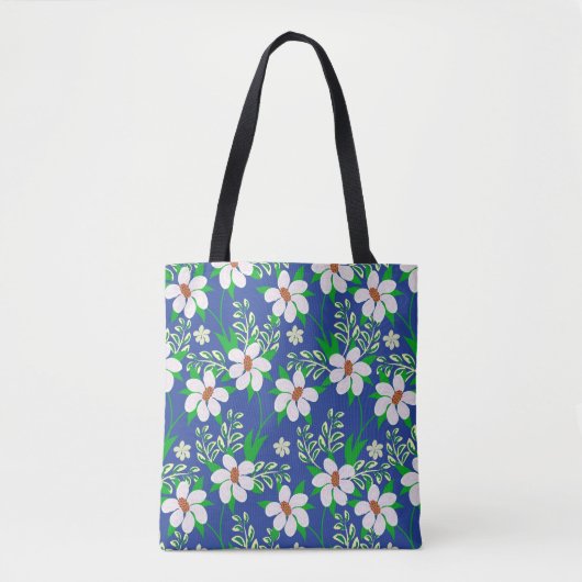 Hochzeitskarte oder Einladung mit abstrakter Blume Tasche (Vorderseite)