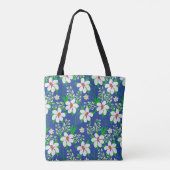 Hochzeitskarte oder Einladung mit abstrakter Blume Tasche (Rückseite)