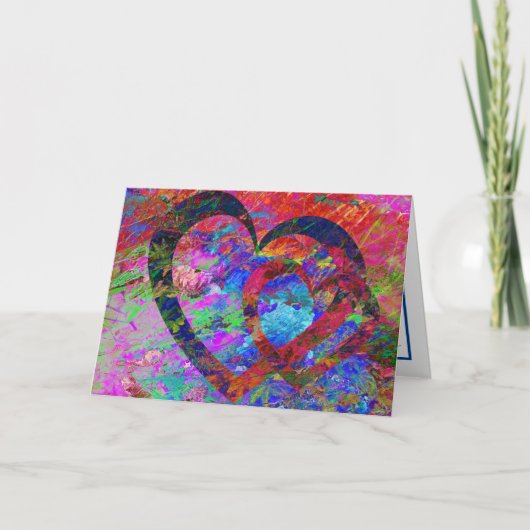 Hochzeitskarte oder Verlobung Karte (Vorderseite)