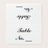 Hochzeitskarte, Party geklappt, benutzerdefinierte (Außenseite Aufgefaltet)