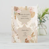 Hochzeitskarte, Personalisierte Hochzeitskarte Einladung (Stehend Vorderseite)