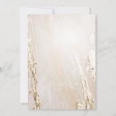 Hochzeitskarte, Personalisierte Hochzeitskarte Einladung (Rückseite)