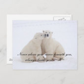 Hochzeitskarte Postkarte (Vorne/Hinten)