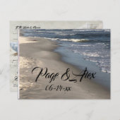 Hochzeitskarte Postkarte (Vorne/Hinten)