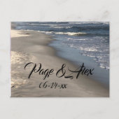 Hochzeitskarte Postkarte (Vorderseite)