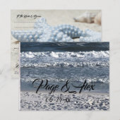 Hochzeitskarte Postkarte (Vorne/Hinten)