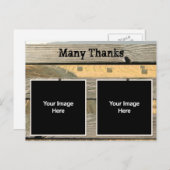 Hochzeitskarte Postkarte (Vorne/Hinten)