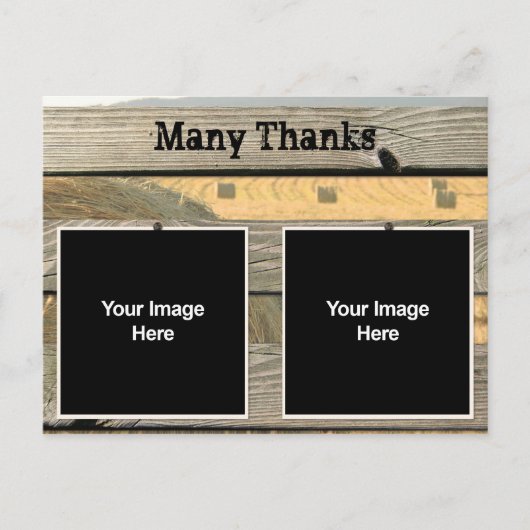 Hochzeitskarte Postkarte (Vorderseite)