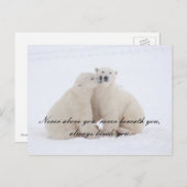 Hochzeitskarte Postkarte (Vorne/Hinten)