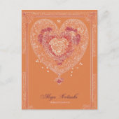 Hochzeitskarte Postkarte (Vorderseite)