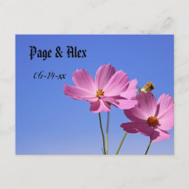 Hochzeitskarte Postkarte