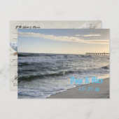 Hochzeitskarte Postkarte (Vorne/Hinten)