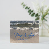 Hochzeitskarte Postkarte (Stehend Vorderseite)