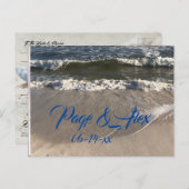 Hochzeitskarte Postkarte (Vorne/Hinten)