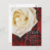 Hochzeitskarte Postkarte (Vorne/Hinten)