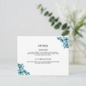 Hochzeitskarte Postkarte (Stehend Vorderseite)