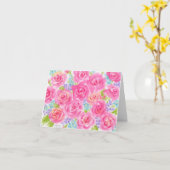 Hochzeitskarte Rose Danke, dass Sie uns danken Karte (Gelbe Blume)