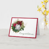 Hochzeitskarte Rote Rosen Glückwunsch Karte (Gelbe Blume)