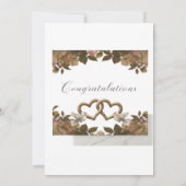 HOCHZEITSKARTE SAVE THE DATE (Rückseite)