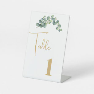 Hochzeitskarte Sockelschild