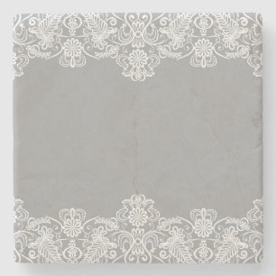 Hochzeitskarte Steinuntersetzer