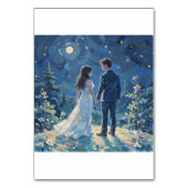 Hochzeitskarte Tischnummer (Vorderseite)